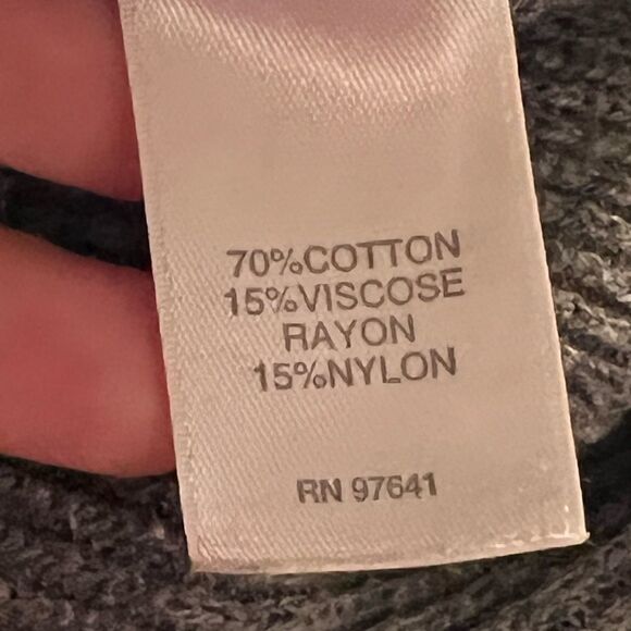 J. Jill thermal v-neck womens sweater size large - Picture 6 of 6